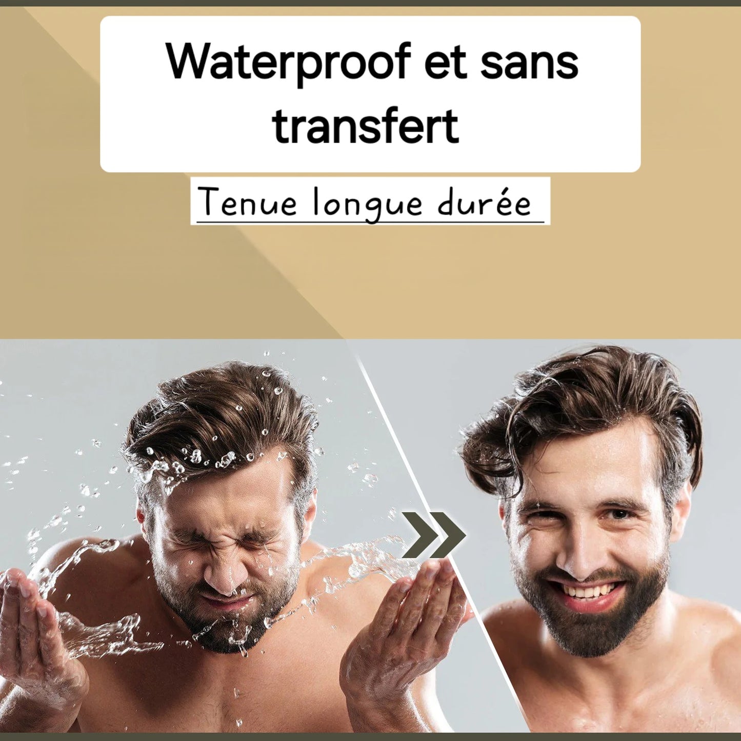 Stylo de remplissage de barbe Waterproof