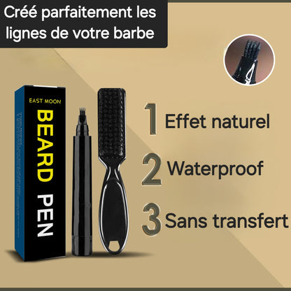 Stylo de remplissage de barbe Waterproof
