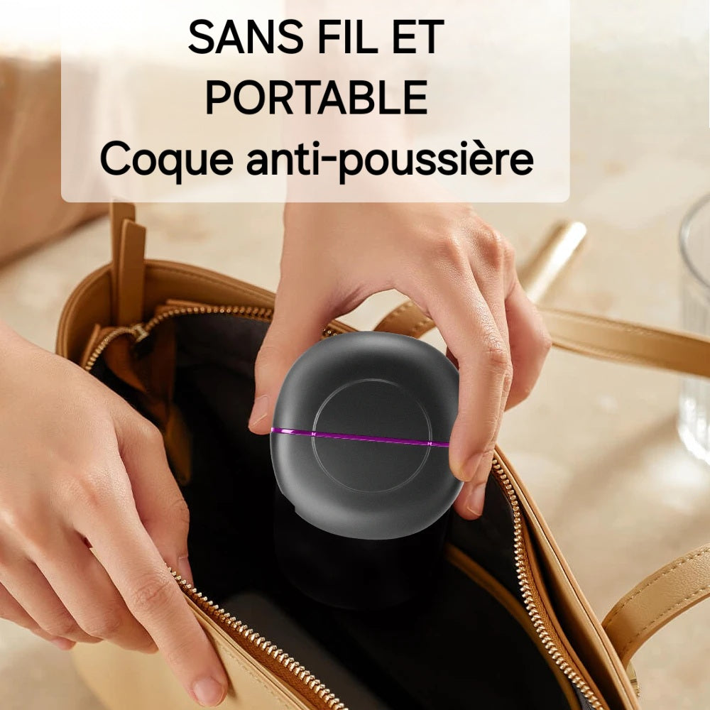 Mini brosse lissante pour barbe