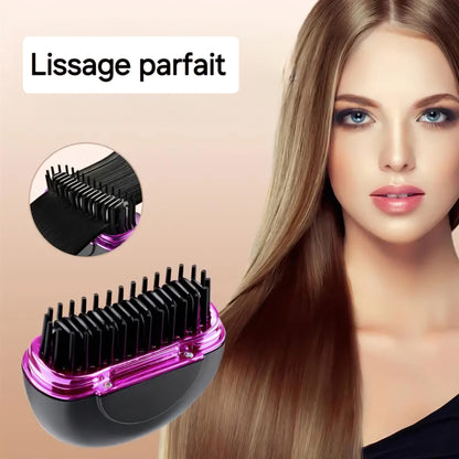 Mini brosse lissante pour barbe