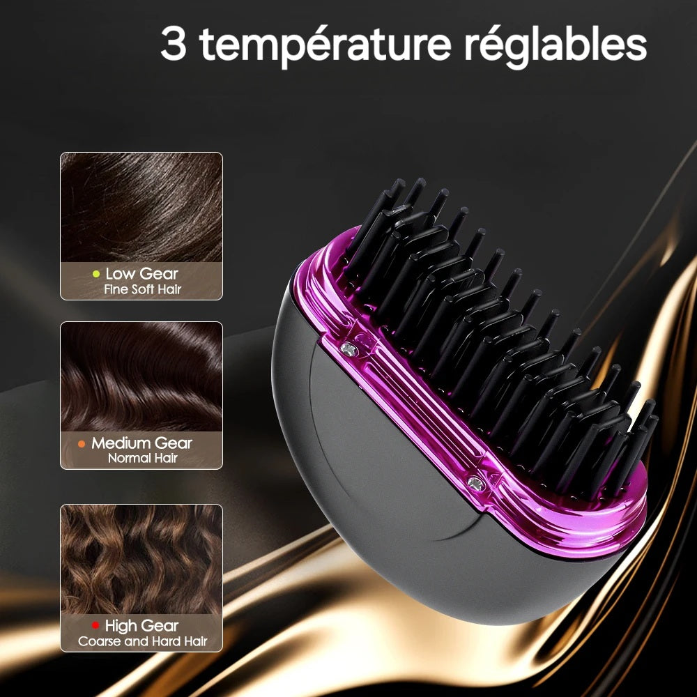 Mini brosse lissante pour barbe