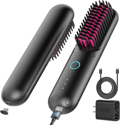 Brosse lissante sans file avec 3 réglages de température